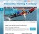 web design portfolio - Theewater Sailing Academy